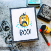 Picture of Stampers Anonymous Tim Holtz Σετ με Σφραγίδες και Στένσιλ -Eek A Boo, 8τεμ. 