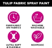 Picture of ✨ Tulip Fabric Spray Paint 118ml – Sparkling Star Glitter (Ασημί Γκλίτερ)