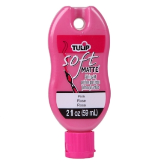 Picture of 💗 Tulip Matte Brush-On Soft Fabric Paint 2oz – Χρώμα Υφάσματος με Ματ Φινίρισμα – Pink (Ροζ)