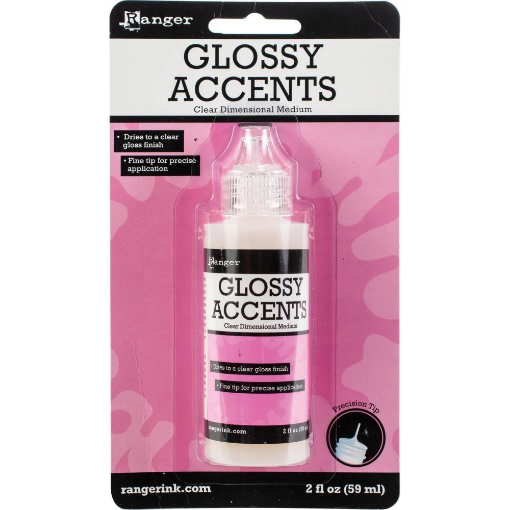 Picture of Ranger Glossy Accents 2oz – Διάφανο Γυαλιστερό Υγρό για 3D Εφέ & Κόλληση