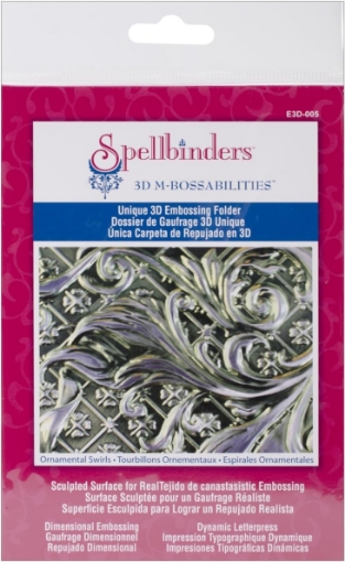 Picture of Spellbinders M-Bossabilities Μήτρα Ανάγλυφου – Ornamental Swirls ✨