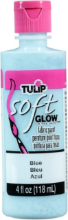 Picture of Tulip Glow In The Dark Brush-On Soft Fabric Paint 4oz – Χρώμα Υφάσματος που Φωσφορίζει – Blue (Μπλε)
