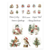 Picture of Spellbinders Holiday Magic Rub-On Sheets – Holiday Magic, Σετ Φύλλων Μεταφοράς Εικόνας Χριστουγέννων, 2τμχ