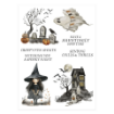 Picture of Spellbinders Simply Made Rub-On Sheets – Stay Spooky, Σετ Φύλλων Μεταφοράς Εικόνας Halloween, 2τμχ