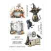 Picture of Spellbinders Simply Made Rub-On Sheets – Stay Spooky, Σετ Φύλλων Μεταφοράς Εικόνας Halloween, 2τμχ