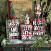 Picture of Tim Holtz Idea-Ology - Μπλοκ Χαρτιά 6" x 10", Christmas 