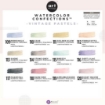 Picture of Art Philosophy Watercolor Confections - Vintage Pastels – Παλέτα Χρωμάτων Ακουαρέλας 12 Αποχρώσεων
