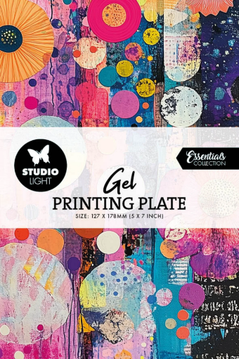 Picture of Studio Light Gel Printing Plate 5x7” | Πλάκα Gel Μονοτυπίας 12,7x17,8 cm για Mixed Media & Art Journaling