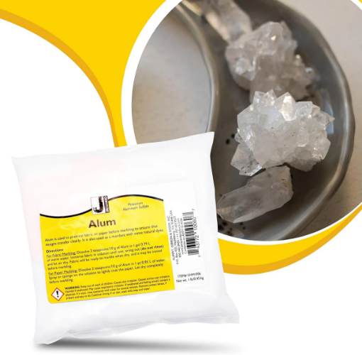 Picture of Jacquard Alum – Άλας Αλουμινίου (Potassium Aluminum Sulfate) για Προετοιμασία Υφασμάτων & Φυσική Βαφή