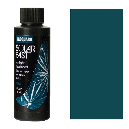 Picture of Jacquard SolarFast Dye – Teal (Πρασινογάλαζο) – Φωτοευαίσθητη Βαφή για Εκτυπώσεις Ηλιοτυπίας (4oz & 8oz)