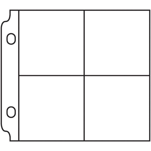 Picture of We R Memory Keepers Instagram Albums Made Easy Photo Sleeve Protectors - Θήκες Φωτογραφιών 4"x4" με Τσεπάκια 2"x2", 10 τεμ.