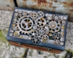 Picture of Finnabair Imaginarium Decor Mould 5" x 8" – Large Gears – Καλούπι Σιλικόνης με Steampunk Γρανάζια