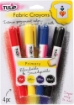 Picture of Tulip Fabric Crayons Primary | Σετ 4 Κηρομπογιών-Μαρκαδόρων για Υφάσματα με Σταθεροποίηση στο Σίδερο