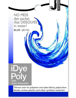 Picture of Jacquard iDye Poly Fabric Dye 14g – Blue | Βαφή για Polyester, Nylon & Συνθετικά Υλικά