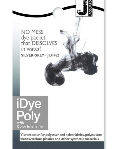Picture of Jacquard iDye Poly Fabric Dye 14g – Silver Grey | Βαφή για Polyester, Nylon & Συνθετικά Υλικά