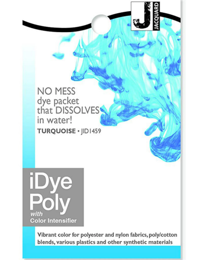 Picture of Jacquard iDye Poly Fabric Dye 14g – Turquoise | Βαφή για Polyester, Nylon & Συνθετικά Υλικά
