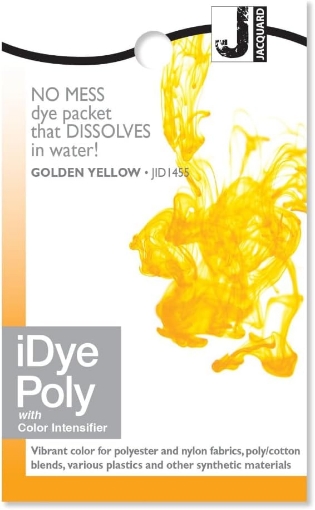 Picture of Jacquard iDye Poly Fabric Dye 14g – Yellow | Βαφή για Polyester, Nylon & Συνθετικά Υλικά