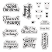 Picture of Crafter’s Companion Σετ Die & Stencil 3-in-1  Christmas Cupcakes, 40 τεμ