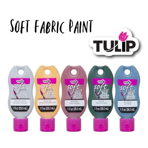 Picture of Tulip Matte Brush-On Soft Fabric Paints 2oz - Χρώματα για Ύφασμα
