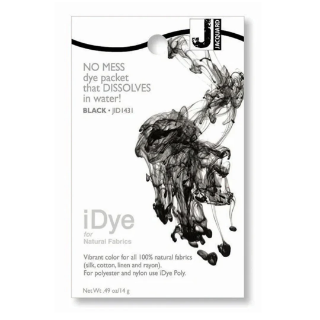 Picture of Jacquard iDye Fabric Dye Βαφή για Φυσικά Υφάσματα 14g – Black | Βαφή για Βαμβάκι, Λινό & Μετάξι