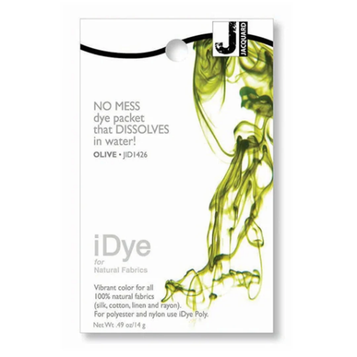 Picture of Jacquard iDye Fabric Dye Βαφή για Φυσικά Υφάσματα 14g – Olive | Βαφή για Βαμβάκι, Λινό & Μετάξι