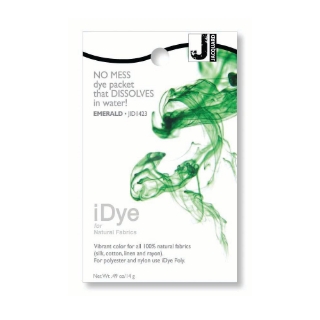 Picture of Jacquard iDye Fabric Dye Βαφή για Φυσικά Υφάσματα 14g – Emerald | Βαφή για Βαμβάκι, Λινό & Μετάξι