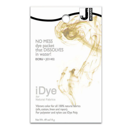 Picture of Jacquard iDye Fabric Dye Βαφή για Φυσικά Υφάσματα 14g – Ecru | Βαφή για Βαμβάκι, Λινό & Μετάξι