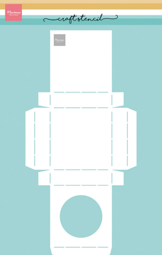 Picture of Marianne Design Craft Stencil Tealight Box – Στένσιλ για Κουτί Ρεσώ