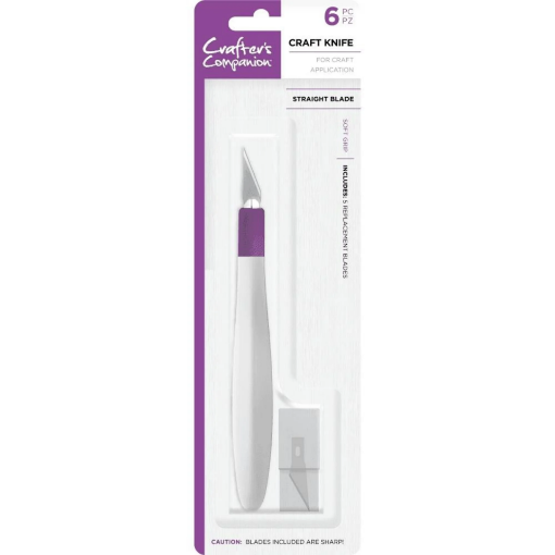 Picture of Crafter’s Companion Softgrip Craft Knife Straight - Κοπίδι με Εργονομική Λαβή και Ίσια Λεπίδα