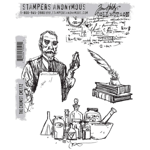 Picture of Stampers Anonymous Tim Holtz Σφραγίδες Cling – The Chemist