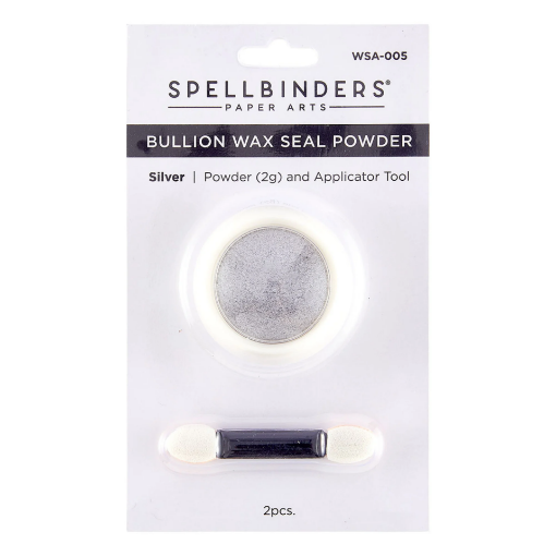 Picture of Spellbinders Wax Seal Powder – Μεταλλική Πούδρα για Βουλοκέρι Silver Bullion 2g