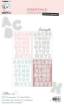 Picture of Creative Craftlab Essentials Cutting Dies Striped Alphabet - Μήτρες Κοπής Αλφάβητο (Λατινικά Κεφαλαία), 52 τεμ.