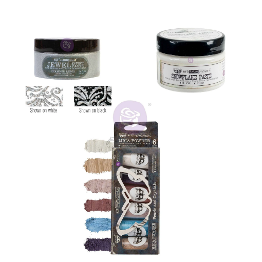 Picture of Prima Marketing Finnabair Steam & Frost Effect Set - Σετ για Εφέ Πάγου, 8τεμ.
