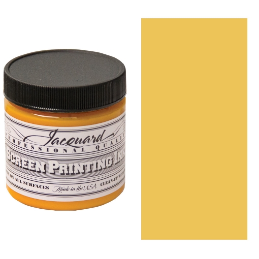 Picture of Jacquard Professional Screen Ink – Μελάνι Μεταξοτυπίας Επαγγελματικής Ποιότητας, Golden Yellow 473ml