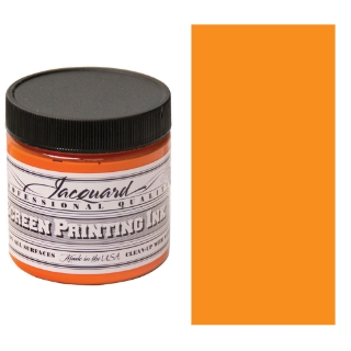 Picture of Jacquard Professional Screen Ink – Μελάνι Μεταξοτυπίας Επαγγελματικής Ποιότητας, Orange 473ml