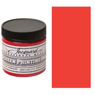 Picture of Jacquard Professional Screen Ink – Μελάνι Μεταξοτυπίας Επαγγελματικής Ποιότητας, Red 473ml