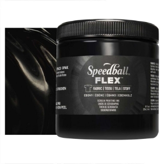 Picture of Speedball Flex Screen Printing Fabric Ink - Μελάνι Μεταξοτυπίας, Ebony