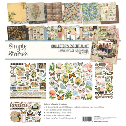 Picture of Simple Stories Simple Vintage Junk Drawer Collectors Essentials Kit