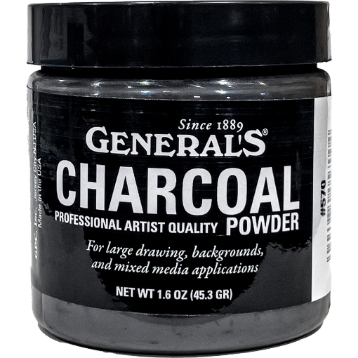 Picture of General Pencil Charcoal Powder 570 – Κάρβουνο Ζωγραφικής σε Σκόνη, 45.3 γρ.