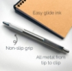 Picture of Zebra M/F-701 Stainless Steel Gift Set | Στυλό 0,8 mm & Μηχανικό Μολύβι 0,7 mm