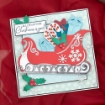 Picture of Crafter’s Companion 3-in-1 Create-a-Card Die | Μήτρα Κοπής & Emboss – Christmas Sleigh