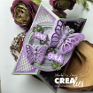 Picture of Crealies Create A Box Large No.31 | Dies για Κουτί Pillow Box με Διακοσμητικές Λωρίδες