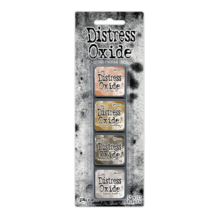 Picture of Tim Holtz Mini Distress Oxide Ink Pads | Σετ Υδατοδιαλυτών Μελανιών Οξείδωσης – Κιτ 18, 4τεμ.