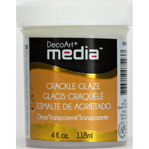 Picture of DecoArt Media Clear Crackle Glaze 118ml – Διάφανο Κρακελέ Ενός Συστατικού