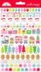 Picture of Doodlebug Puffy Icons Stickers | Χριστουγεννιάτικα Puffy Αυτοκόλλητα, Oh What Fun