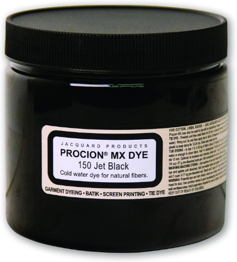 Picture of Jacquard Procion MX Fiber Reactive Cold Water Dye Βαφή για Ύφασμα 8oz - Jet Black