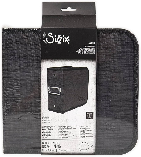 Picture of Sizzix Tim Holtz Storage Binder 8'' x 8'' - Θήκη Αποθήκευσης για Μήτρες Κοπής και Σφραγίδες, Black