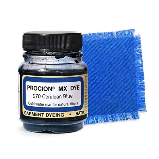 Picture of Jacquard Procion MX Fiber Reactive Cold Water Dye | Βαφή Υφάσματος με Κρύο Νερό – Cerulean Blue