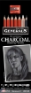 Picture of General’s Charcoal Pencil Kit 557-6A – Σετ Μολυβιών Κάρβουνου για Σχέδιο, 6 τεμ.