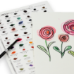Picture of Daniel Smith Extra Fine Watercolors Dot Card | Κάρτα Δοκιμής Ακουαρέλας, 66 Χρώματα